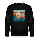 Premium Boise Sweatshirt - Men's Idaho Sweatshirt - black