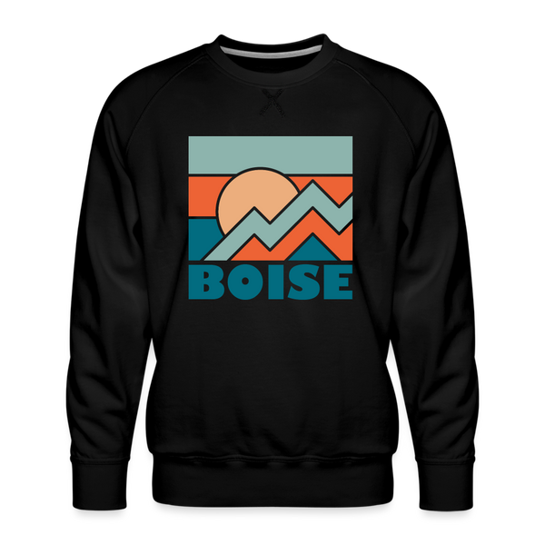 Premium Boise Sweatshirt - Men's Idaho Sweatshirt - black