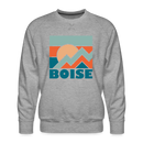 Premium Boise Sweatshirt - Men's Idaho Sweatshirt - heather grey