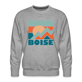 Premium Boise Sweatshirt - Men's Idaho Sweatshirt - heather grey