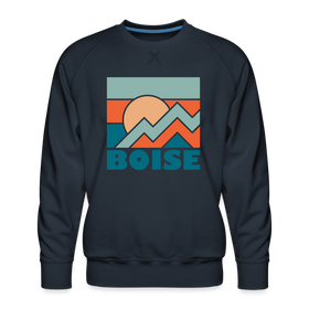 Premium Boise Sweatshirt - Men's Idaho Sweatshirt - navy