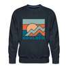 Premium Boulder Sweatshirt - Men's Colorado Sweatshirt - navy