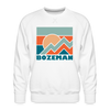 Premium Bozeman Sweatshirt - Men's Montana Sweatshirt - white