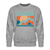 Premium Breckenridge Sweatshirt - Men's Colorado Sweatshirt - heather grey