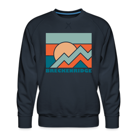 Premium Breckenridge Sweatshirt - Men's Colorado Sweatshirt - navy