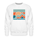 Premium Chattanooga Sweatshirt - Men's Tennessee Sweatshirt - white