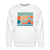 Premium Chattanooga Sweatshirt - Men's Tennessee Sweatshirt - white