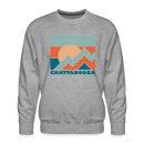 Premium Chattanooga Sweatshirt - Men's Tennessee Sweatshirt - heather grey