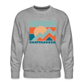 Premium Chattanooga Sweatshirt - Men's Tennessee Sweatshirt - heather grey