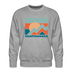 Premium Chattanooga Sweatshirt - Men's Tennessee Sweatshirt - heather grey