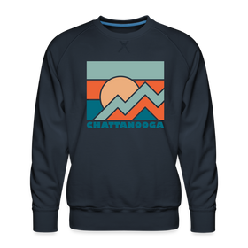 Premium Chattanooga Sweatshirt - Men's Tennessee Sweatshirt - navy