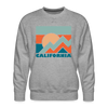 Premium California Sweatshirt - Men's Sweatshirt - heather grey