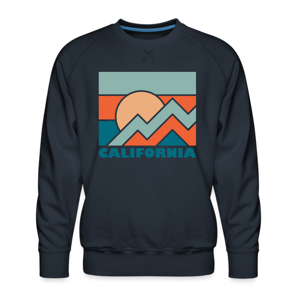 Premium California Sweatshirt - Men's Sweatshirt - navy