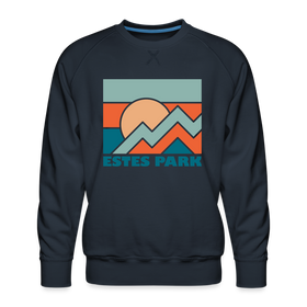 Premium Estes Park Sweatshirt - Men's Colorado Sweatshirt - navy