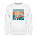Premium Frisco Sweatshirt - Men's Colorado Sweatshirt - white