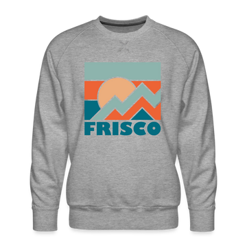 Premium Frisco Sweatshirt - Men's Colorado Sweatshirt - heather grey