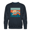 Premium Frisco Sweatshirt - Men's Colorado Sweatshirt - navy