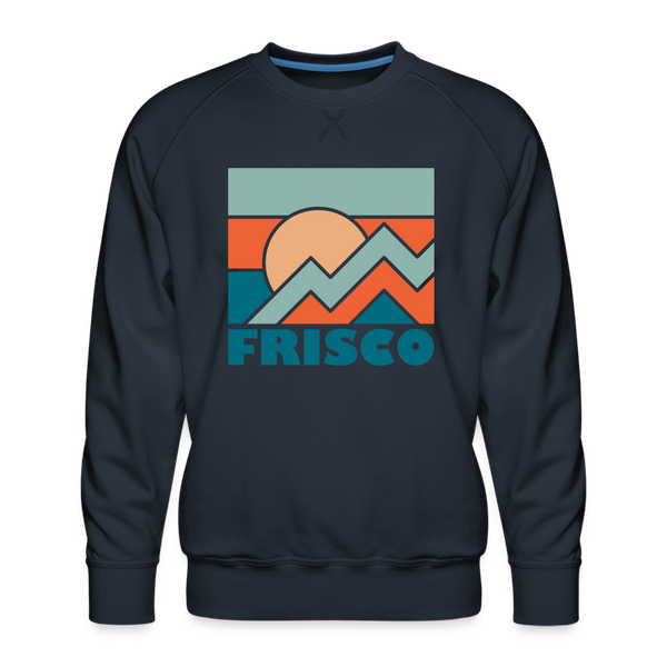 Premium Frisco Sweatshirt - Men's Colorado Sweatshirt - navy