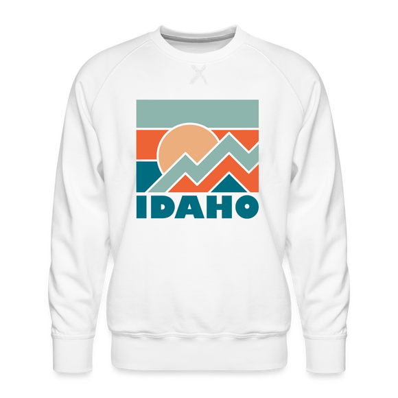 Premium Idaho Sweatshirt - Men's Sweatshirt - white