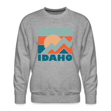 Premium Idaho Sweatshirt - Men's Sweatshirt - heather grey