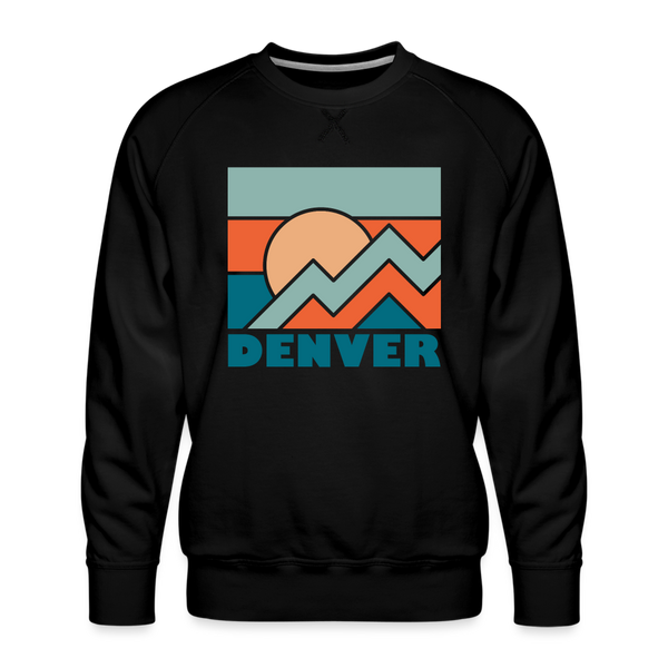 Premium Denver Sweatshirt - Men's Colorado Sweatshirt - black