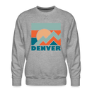 Premium Denver Sweatshirt - Men's Colorado Sweatshirt - heather grey