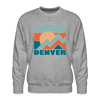 Premium Denver Sweatshirt - Men's Colorado Sweatshirt - heather grey