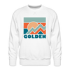 Premium Golden Sweatshirt - Men's Colorado Sweatshirt - white