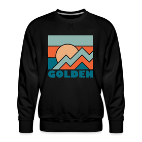 Premium Golden Sweatshirt - Men's Colorado Sweatshirt - black