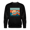 Premium Jackson Hole Sweatshirt - Men's Wyoming Sweatshirt - black