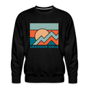 Premium Jackson Hole Sweatshirt - Men's Wyoming Sweatshirt - black