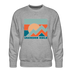 Premium Jackson Hole Sweatshirt - Men's Wyoming Sweatshirt - heather grey