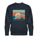 Premium Jackson Hole Sweatshirt - Men's Wyoming Sweatshirt - navy
