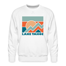Premium Lake Tahoe Sweatshirt - Men's California Sweatshirt - white
