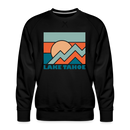 Premium Lake Tahoe Sweatshirt - Men's California Sweatshirt - black