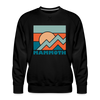 Premium Mammoth Sweatshirt - Men's California Sweatshirt - black