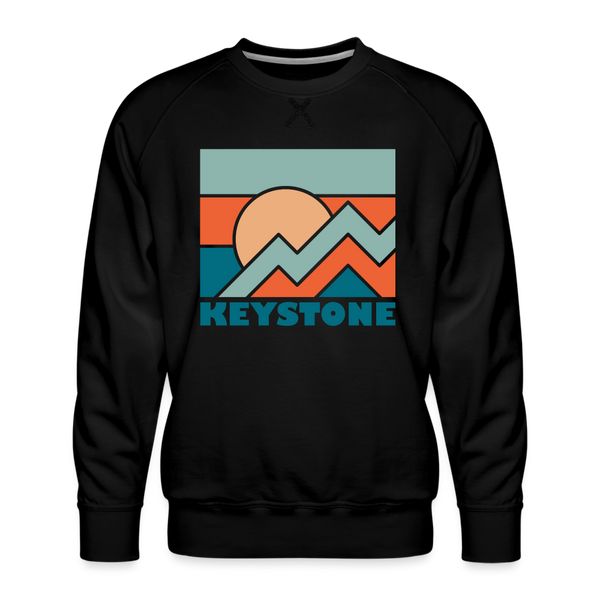 Premium Keystone Sweatshirt - Men's Colorado Sweatshirt - black