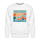 Premium Missoula Sweatshirt - Men's Montana Sweatshirt - white