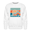 Premium Missoula Sweatshirt - Men's Montana Sweatshirt - white
