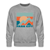 Premium Park City Sweatshirt - Men's Utah Sweatshirt - heather grey