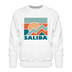 Premium Salida Sweatshirt - Men's Colorado Sweatshirt - white