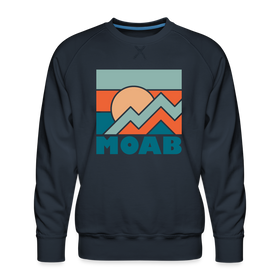 Premium Moab Sweatshirt - Men's Utah Sweatshirt - navy