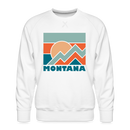 Premium Montana Sweatshirt - Men's Sweatshirt - white