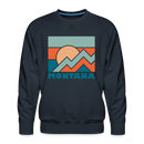 Premium Montana Sweatshirt - Men's Sweatshirt - navy