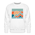 Premium North Carolina Sweatshirt - Men's Sweatshirt - white