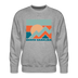 Premium North Carolina Sweatshirt - Men's Sweatshirt - heather grey