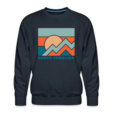 Premium North Carolina Sweatshirt - Men's Sweatshirt - navy