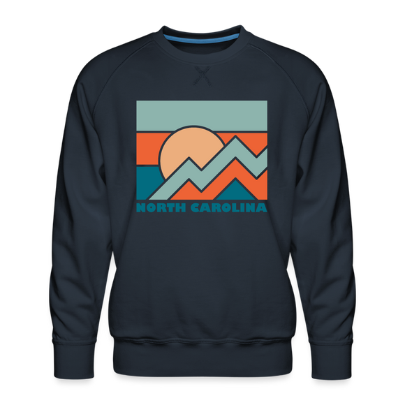 Premium North Carolina Sweatshirt - Men's Sweatshirt - navy