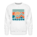 Premium Oregon Sweatshirt - Men's Sweatshirt - white