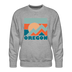 Premium Oregon Sweatshirt - Men's Sweatshirt - heather grey